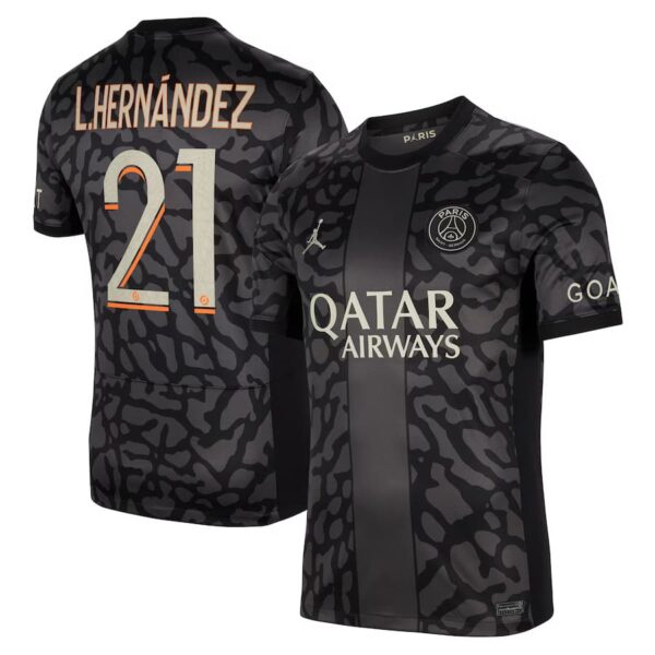 MAILLOT PSG THIRD 2023 2024 HERNANDEZ