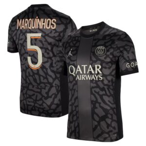 MAILLOT PSG THIRD 2023 2024 MARQUINHOS