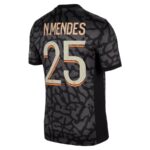 MAILLOT PSG THIRD 2023 2024 N.MENDES