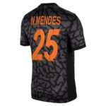 MAILLOT PSG THIRD 2023 2024 N.MENDES