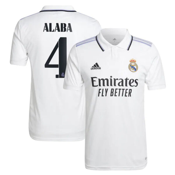 MAILLOT REAL MADRID DOMICILE 2022 2023 ALABA