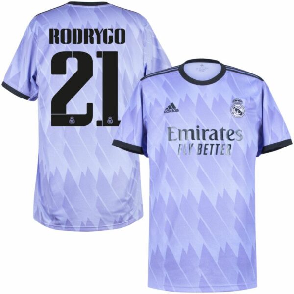 MAILLOT REAL MADRID EXTERIEUR 2022 2023 RODRYGO