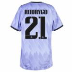 MAILLOT REAL MADRID EXTERIEUR 2022 2023 RODRYGO