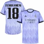 MAILLOT REAL MADRID EXTERIEUR 2022 2023 TCHOUAMENI