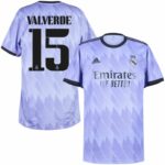 MAILLOT REAL MADRID EXTERIEUR 2022 2023 VALVERDE