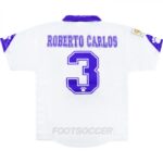 1997-98 MAILLOT RETRO VINTAGE REAL MADRID R.CARLOS