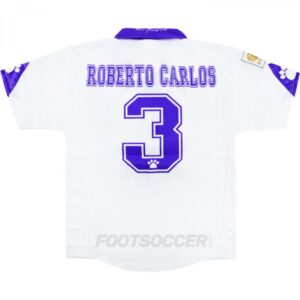 1997-98 MAILLOT RETRO VINTAGE REAL MADRID R.CARLOS