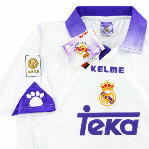 1997-98 MAILLOT RETRO VINTAGE REAL MADRID R.CARLOS