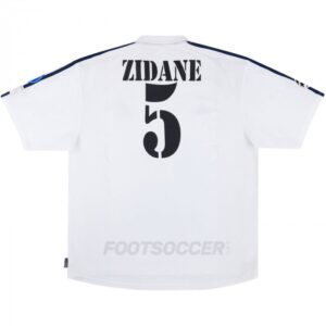 2001-02 MAILLOT RETRO VINTAGE REAL MADRID ZIDANE