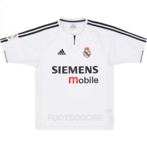 2003-04 MAILLOT RETRO VINTAGE REAL MADRID