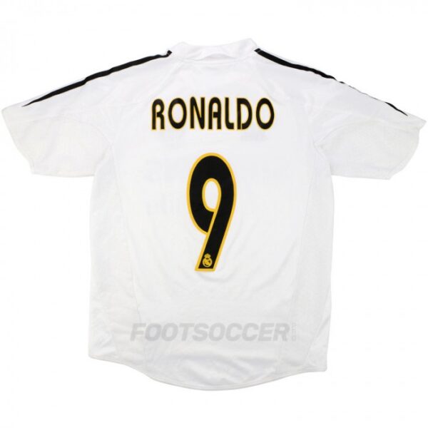 2004-05 MAILLOT RETRO VINTAGE REAL MADRID RONALDO