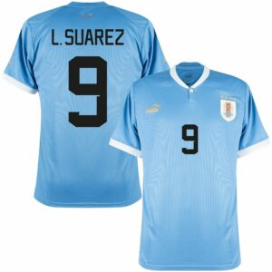 MAILLOT URUGUAY DOMICILE 2023 2024 L.SUAREZ