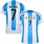 Maillot Argentine Domicile 2024 2025 De Paul