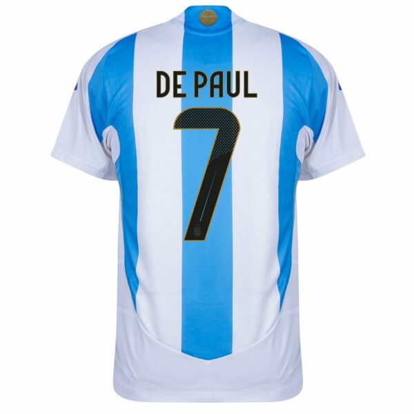 Maillot Argentine Domicile 2024 2025 De Paul