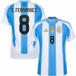 Maillot Argentine Domicile 2024 2025 Fernandez