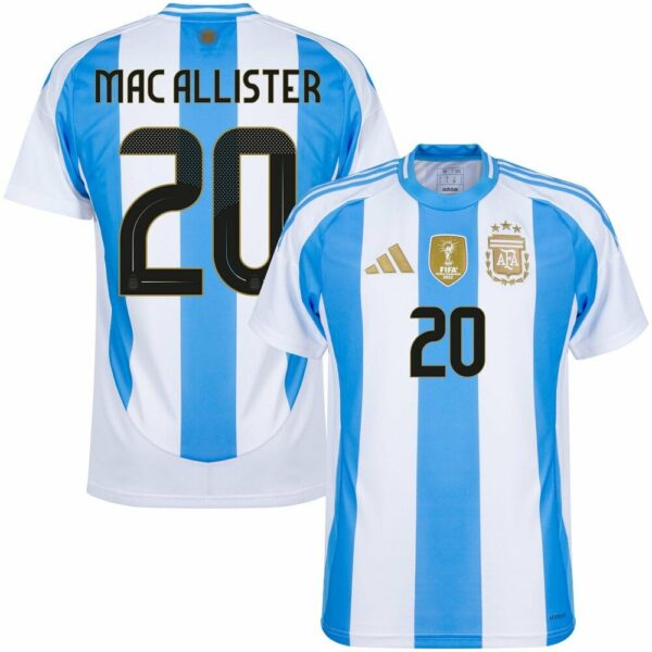 Maillot Argentine Domicile 2024 2025 Mac Allister