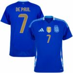 Maillot Argentine Exterieur 2024 2025 De Paul