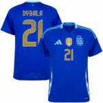 Maillot Argentine Exterieur 2024 2025 Dybala