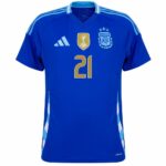 Maillot Argentine Exterieur 2024 2025 Dybala