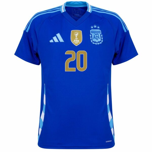 Maillot Argentine Exterieur 2024 2025 Mac Allister