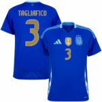 Maillot Argentine Exterieur 2024 2025 Tagliafico