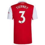 Maillot Arsenal Domicile 2022 2023 TIERNEY