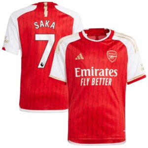 Maillot Arsenal Domicile 2023 2024 Enfant Saka