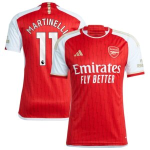 MAILLOT ARSENAL DOMICILE 2023 2024 MARTINELLI