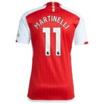 MAILLOT KIT ENFANT ARSENAL DOMICILE 2023 2024 MARTINELLI