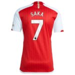 MAILLOT ARSENAL DOMICILE 2023 2024 SAKA