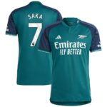 Maillot Arsenal Third 2023 2024 Saka