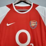 Maillot Arsenal domicile retro 2003 2004