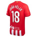 Maillot Kit Enfant Atletico Madrid Domicile 2023 2024 Joao Felix