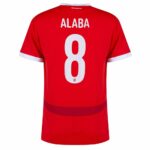 Maillot Autriche Domicile Euro 2024 Alaba