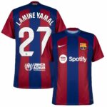 Maillot Barca 2023 2024 Domicile Lamine Yamal