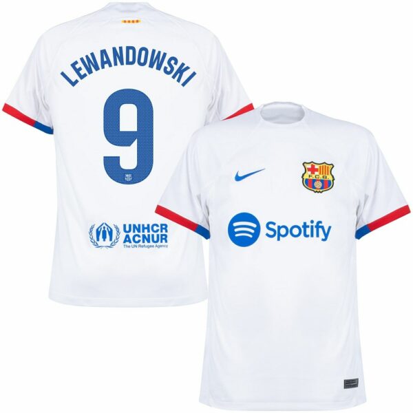 Maillot Barca 2023 2024 Exterieur Lewandowski