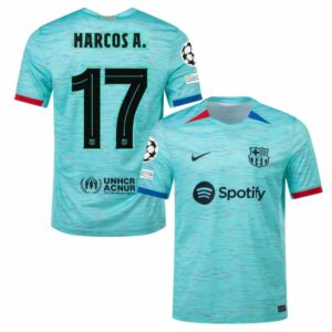 Maillot Barca 2023 2024 Third Marcos Alonso