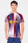 Maillot Barca Pre Match Blanc 2023 2024