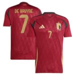 Maillot Belgique Domicile Euro 2024 De Bruyne