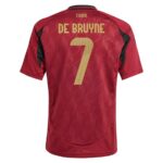 Maillot Belgique Enfant Domicile Euro 2024 De Bruyne