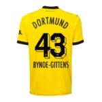 MAILLOT DORTMUND DOMICILE 2023-2024 BYNOE GITTENS