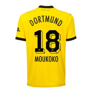 MAILLOT DORTMUND DOMICILE 2023-2024 MOUKOKO