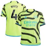 Maillot Enfant Extérieur Arsenal 2023 2024 White