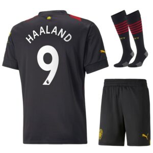 MAILLOT ENFANT MANCHESTER CITY AWAY 2022 2023 HAALAND