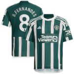 Maillot Enfant Manchester United Extérieur 2023 2024 B.Fernandes
