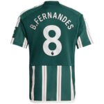 Maillot Enfant Manchester United Extérieur 2023 2024 B.Fernandes