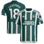 Maillot Enfant Manchester United Extérieur 2023 2024 Casemiro