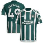 Maillot Enfant Manchester United Extérieur 2023 2024 Garnacho