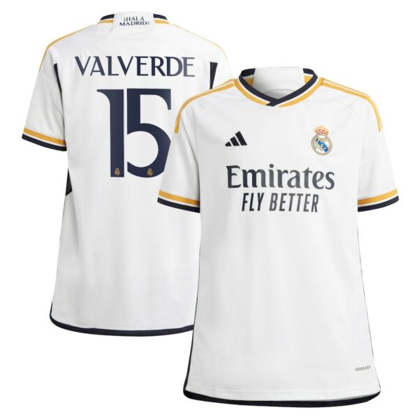 MAILLOT ENFANT REAL MADRID DOMICILE 2023 2024 VALVERDE