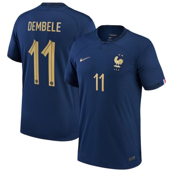 Maillot Enfant Equipe de France Domicile 2023 2024 Dembele